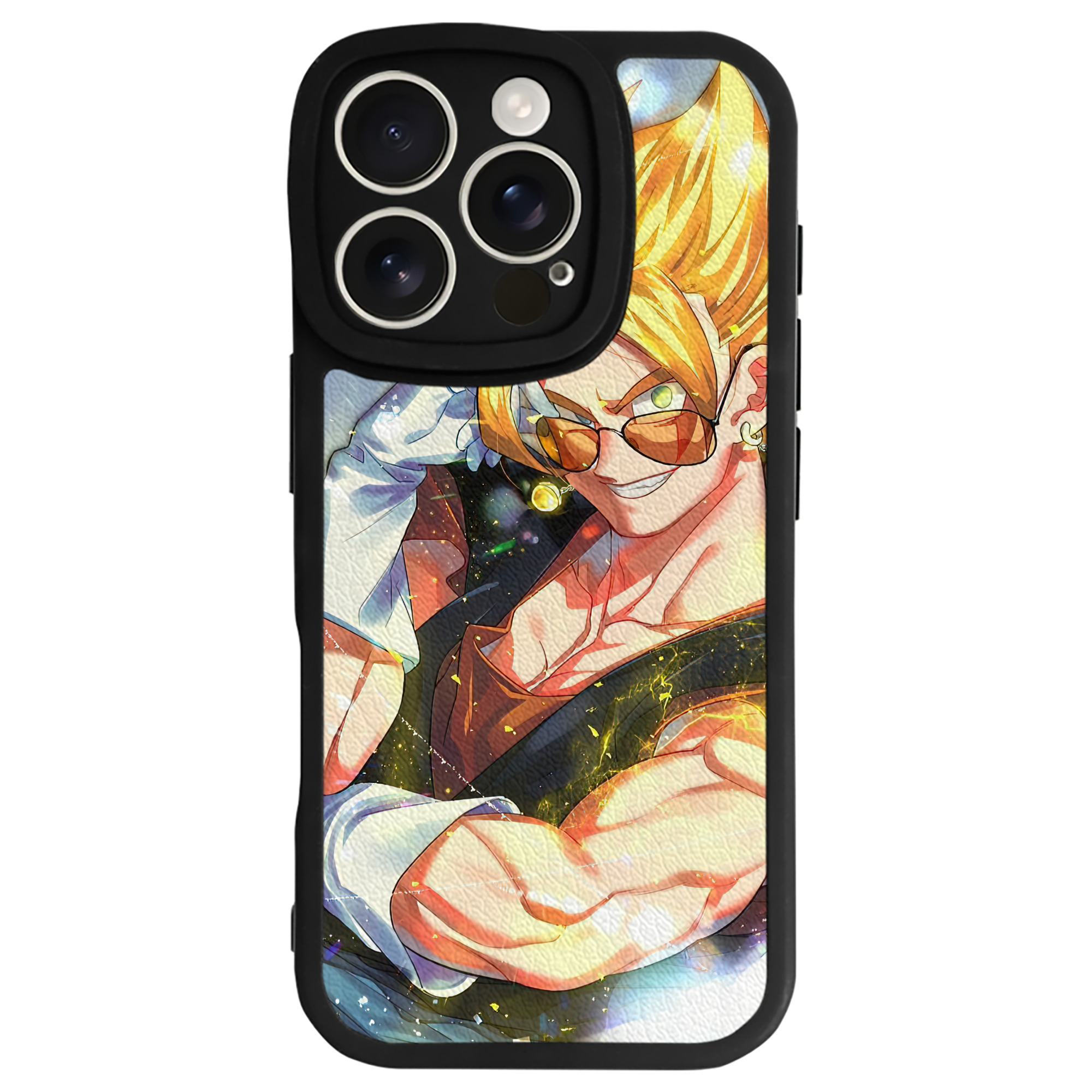 （画像用） ドラゴンボール DRAGON BALL 【iPhone 16シリーズ対応】シリコンスマホケース（レザー調） 材質：シリコン